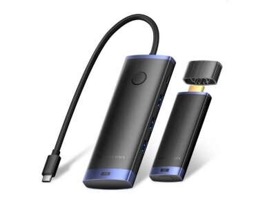 NB ACC DOCKING STATION 6IN1/USB-C 0.15M TPVBB VENTION
