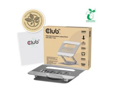 NB ACC STAND ALUMINIUM USB-C/CSV-2554 CLUB3D