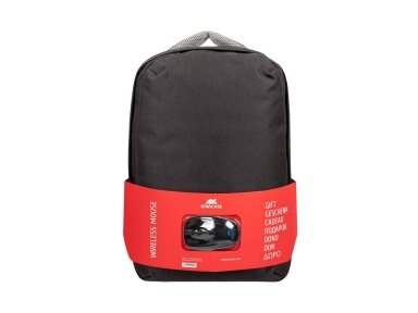 NB BACKPACK 15.6" + MOUSE/7563 BLACK RIVACASE
