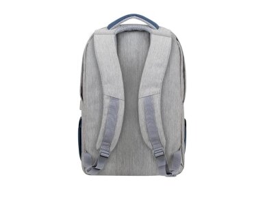 NB BACKPACK ANTI-THEFT 17.3"/7567 GREY/DARK BLUE RIVACASE