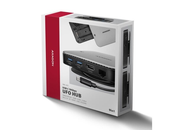 NB ACC DOCKING STATION/NVME/SATA 9IN1 HMC-UFO AXAGON 1 NB ACC DOCKING STATION/NVME/SATA 9IN1 HMC-UFO AXAGON 1