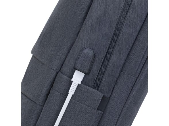 NB BACKPACK ANTI-THEFT 17.3"/7567 DARK GREY RIVACASE 4