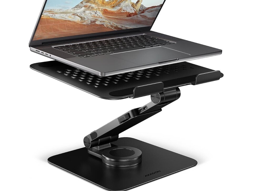 NB ACC STAND 10-17" ROTATING/ALUMINUM STND-LRB AXAGON NB ACC STAND 10-17" ROTATING/ALUMINUM STND-LRB AXAGON