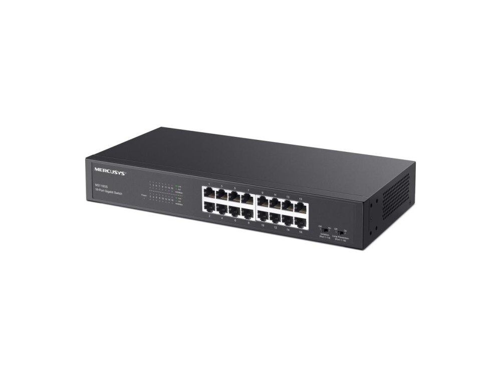 NET SWITCH 16PORT 10/100/1000M/MS116GS MERCUSYS 1 NET SWITCH 16PORT 10/100/1000M/MS116GS MERCUSYS 1