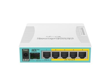NET ROUTER 10/100/1000M 5PORT/HEX POE RB960PGS MIKROTIK