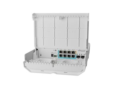 NET ROUTER 8PORT 1000M/CSS610-1GI-7R-2S+OUT MIKROTIK