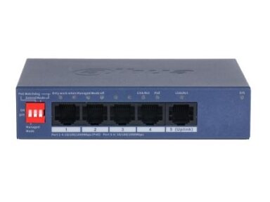 NET SWITCH 5PORT 4POE 1G/CS4005-4GT-36 DAHUA