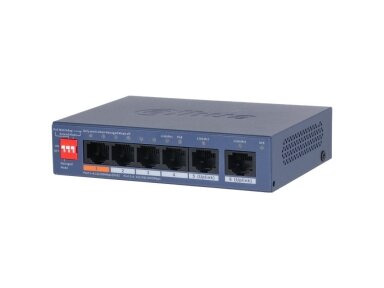 NET SWITCH 6PORT 4POE 10/100M/CS4006-4ET2GT-60 DAHUA