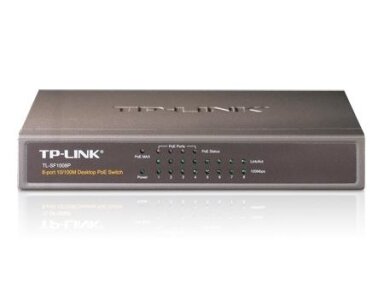 NET SWITCH 8PORT 10/100M POE/TL-SF1008P TP-LINK