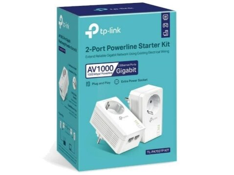 NET POWERLINE ADAPTER 1000MBPS/TL-PA7027P KIT TP-LINK 1