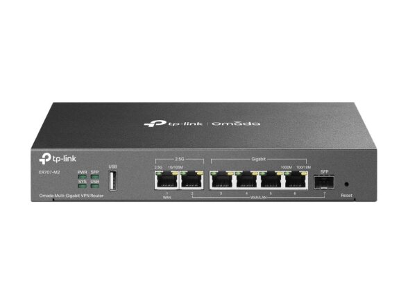 NET ROUTER 1/2.5G 6PORT VPN/OMADA ER707-M2 TP-LINK NET ROUTER 1/2.5G 6PORT VPN/OMADA ER707-M2 TP-LINK