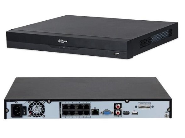 NET VIDEO RECORDER 8CH 8POE/NVR4208-8P-EI DAHUA NET VIDEO RECORDER 8CH 8POE/NVR4208-8P-EI DAHUA