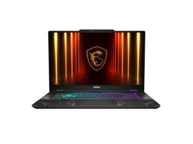 Notebook|MSI|CPU Intel Core 7|240H|17.3 "|1920 x 1080 pixels|RAM 16 GB|DDR5-SDRAM|SSD 512 GB|Discrete graphics NVIDIA GeForce RTX 5060|8 GB|On-board graphics Yes|Numeric keypad Yes|OS installed Windows 11 Home|Colour Black|Weight 2.4 kg|5600 MHz|CYBORG17B