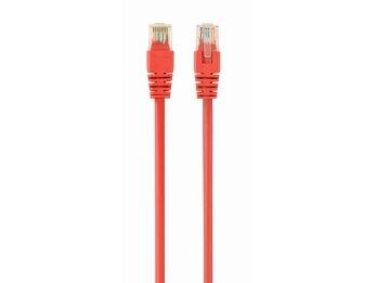 PATCH CABLE CAT5E UTP 5M/RED PP12-5M/R GEMBIRD 2