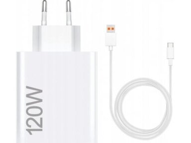 Pakrovėjas Xiaomi | 120W HyperCharge Combo (Type-A) EU