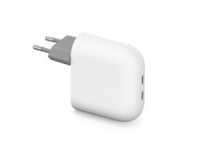 Pakrovėjas Google Pixel Flex Dual Port 67 W Fast Charger, USB-C, baltas