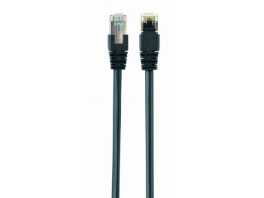 PATCH CABLE CAT5E FTP 2M/PP22-2M/BK GEMBIRD