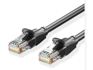 PATCH CABLE CAT.6 UTP/30M BLACK IBEBT VENTION