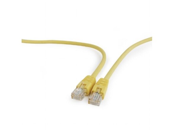 PATCH CABLE CAT5E UTP 3M/YELLOW PP12-3M/Y GEMBIRD 3