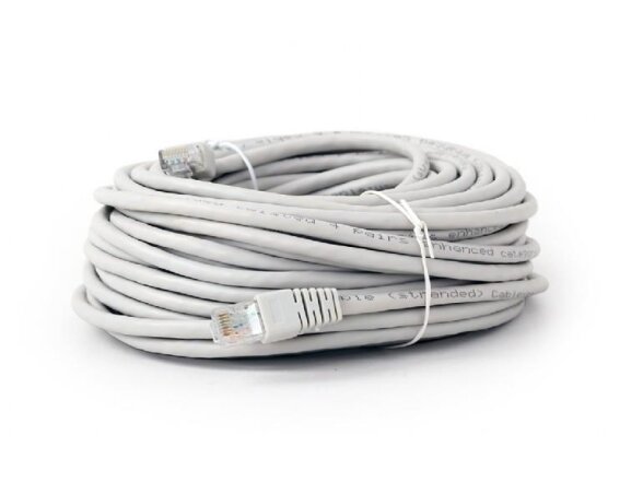 PATCH CABLE CAT6 UTP 20M/GREY PP6U-20M GEMBIRD 1