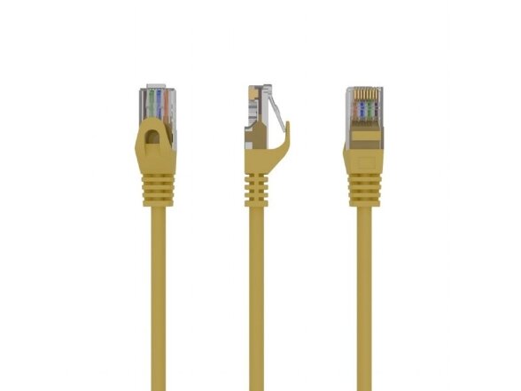 PATCH CABLE CAT6 UTP 2M/YELLOW PP6U-2M/Y GEMBIRD PATCH CABLE CAT6 UTP 2M/YELLOW PP6U-2M/Y GEMBIRD