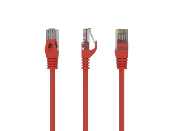 PATCH CABLE CAT6 UTP 3M/RED PP6U-3M/R GEMBIRD