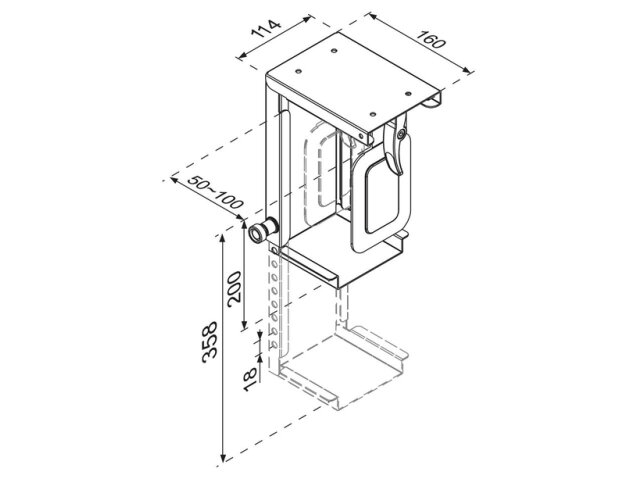 PC ACC DESK MOUNT 10KG/CPU-D075BLACK NEOMOUNTS 3 PC ACC DESK MOUNT 10KG/CPU-D075BLACK NEOMOUNTS 3