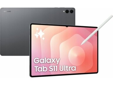 Planšetinis kompiuteris Samsung Galaxy Tab S11 Ultra WIFI + 5G 512GB Moonstone Gray