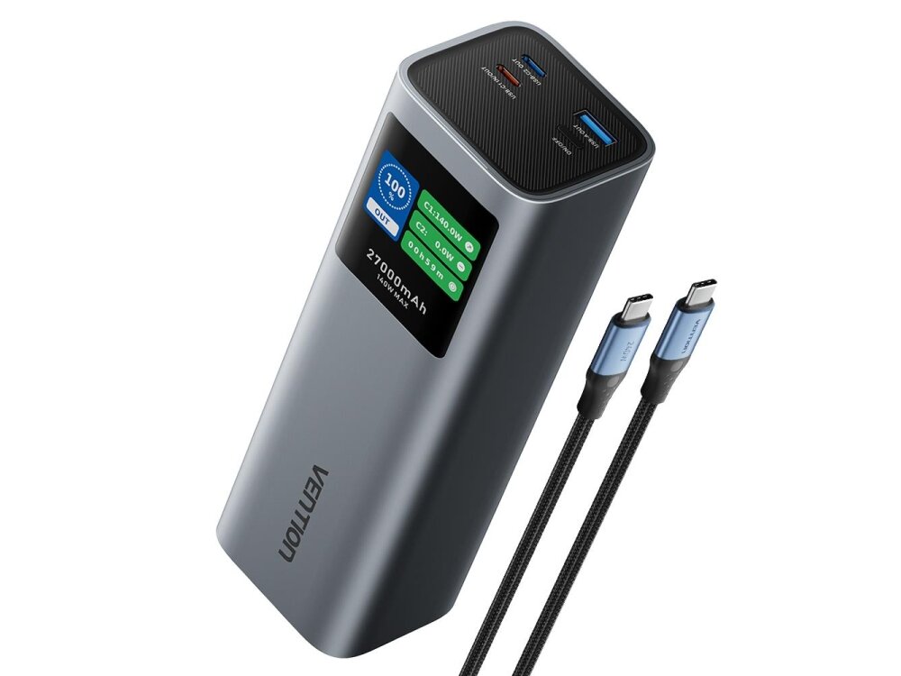 POWER BANK USB 27000MAH 140W/FKEH0 VENTION POWER BANK USB 27000MAH 140W/FKEH0 VENTION
