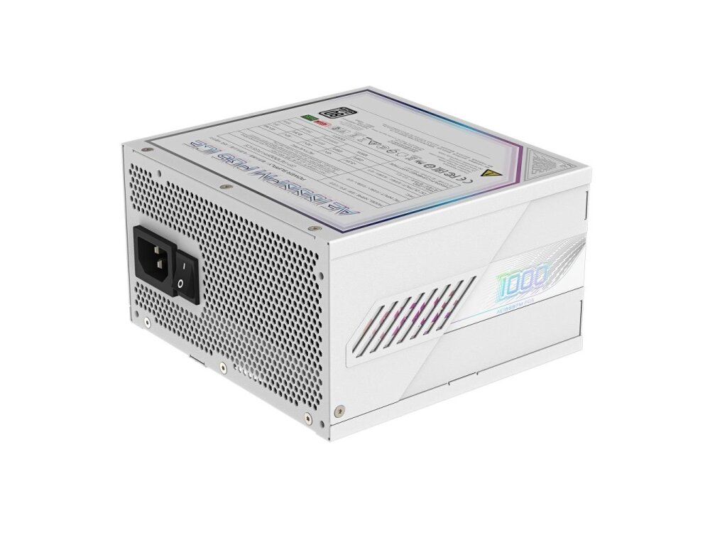 Power Supply|GIGABYTE|GP-AE1000PM PG5 ICE|1000 Watts|Efficiency 80 PLUS PLATINIUM|PFC Active|MTBF 100000 hours|GP-AE1000PMPG5ICE 5