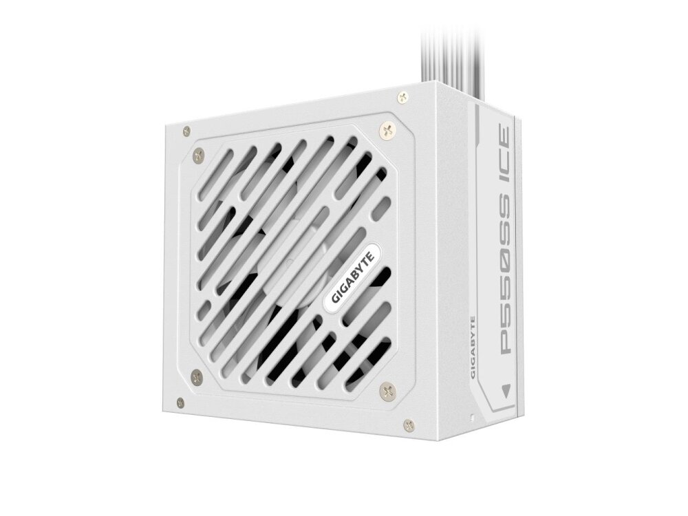 Power Supply|GIGABYTE|GP-P550SS ICE|550 Watts|Efficiency 80 PLUS SILVER|PFC Active|MTBF 100000 hours|GP-P550SSICE 6