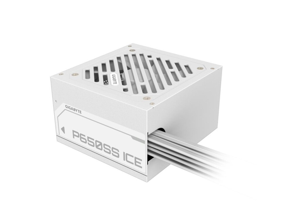 Power Supply|GIGABYTE|GP-P650SS ICE|650 Watts|Efficiency 80 PLUS SILVER|PFC Active|MTBF 100000 hours|GP-P650SSICE 2