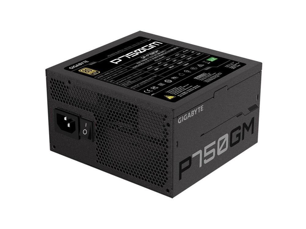 Power Supply|GIGABYTE|GP-P750GM|750 Watts|Efficiency 80 PLUS GOLD|PFC Active|MTBF 100000 hours|GP-P750GM 2 Power Supply|GIGABYTE|GP-P750GM|750 Watts|Efficiency 80 PLUS GOLD|PFC Active|MTBF 100000 hours|GP-P750GM 2