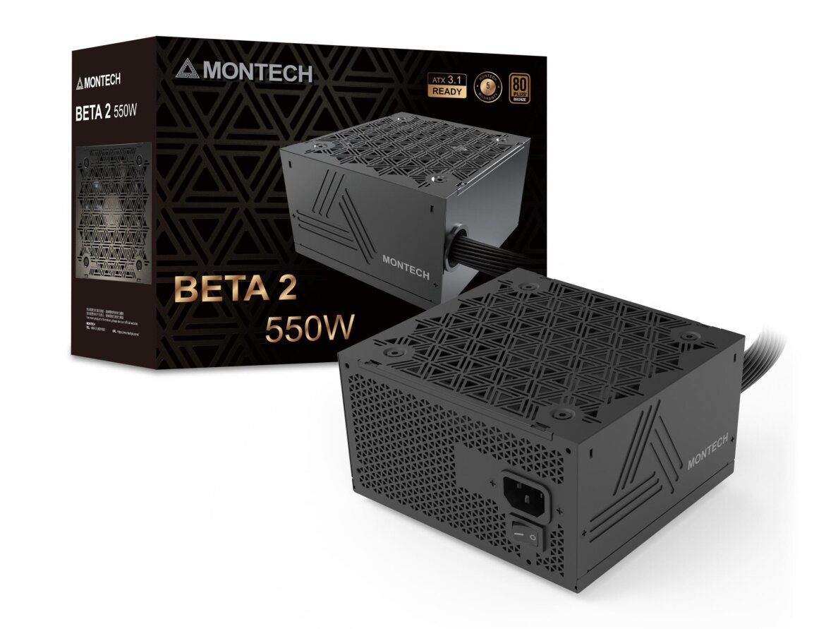 Power Supply|MONTECH|BETA 2|ATX|PC|100 - 240 V|550 W|BETA2550W Power Supply|MONTECH|BETA 2|ATX|PC|100 - 240 V|550 W|BETA2550W