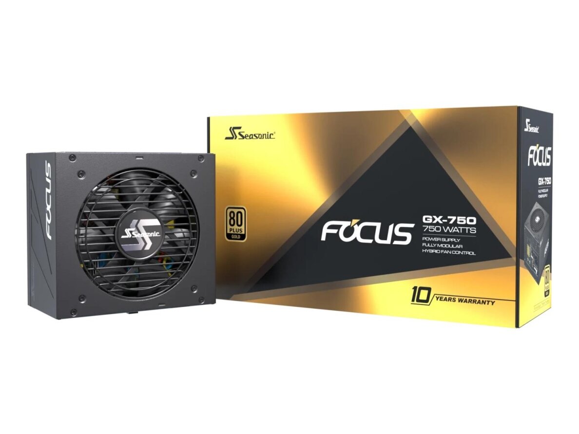 Power Supply|SEASONIC|FOCUS-GX-750-ATX31|750 Watts|Efficiency 80 PLUS GOLD|MTBF 100000 hours|FOCUS-GX-750-ATX31 Power Supply|SEASONIC|FOCUS-GX-750-ATX31|750 Watts|Efficiency 80 PLUS GOLD|MTBF 100000 hours|FOCUS-GX-750-ATX31