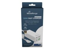 POWER ADAPTER USB 100W/GAN FAST MRMA124 MEDIARANGE 4 POWER ADAPTER USB 100W/GAN FAST MRMA124 MEDIARANGE 4