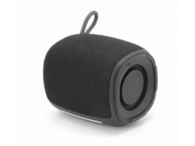 Portable Speaker|GEMBIRD|Black|Portable/Wireless|1xUSB-C|Bluetooth|SPK-BT-LED-03-BK