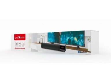 Portable Speaker|GEMBIRD|Portable|Bluetooth|Black|SPK-BT-BAR400-01