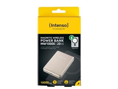 POWER BANK USB 10000MAH MAG/CHAMPAGNE 7344031 INTENSO
