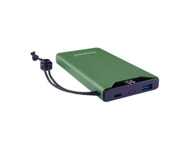 POWER BANK USB 10000MAH/GREEN 7332037 INTENSO