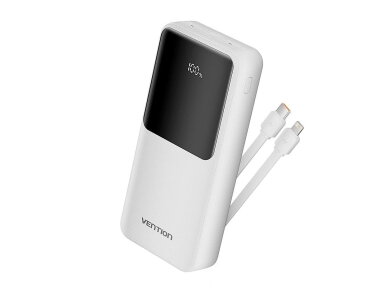 POWER BANK USB 20000MAH 22.5W/WHITE FHPW0 VENTION