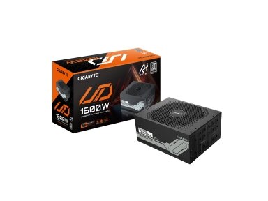 Power Supply|GIGABYTE|GP-UD1600PM PG5|1600 Watts|Efficiency 80 PLUS PLATINIUM|PFC Active|GP-UD1600PMPG5