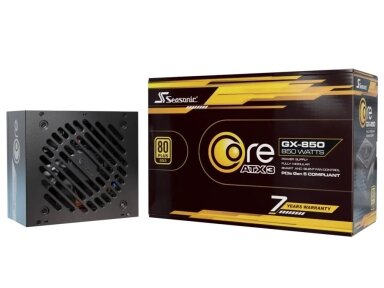 Power Supply|SEASONIC|SRP-CGX851-A5A32SF|850 Watts|Peak Power 850 Watts|Efficiency 80 PLUS GOLD|SRP-CGX851-A5A32SF