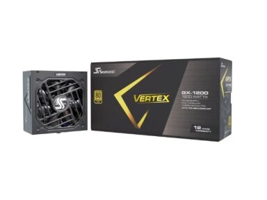 Power Supply|SEASONIC|VERTEX GX|1200 Watts|Efficiency 80 PLUS GOLD|MTBF 100000 hours|VERTEXGX-1200