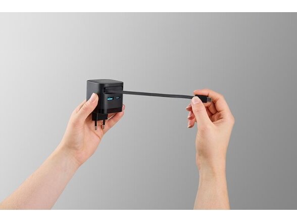 POWER ADAPTER 1XUSB-A/1XUSB-C/BLACK 7806522 INTENSO 1 POWER ADAPTER 1XUSB-A/1XUSB-C/BLACK 7806522 INTENSO 1