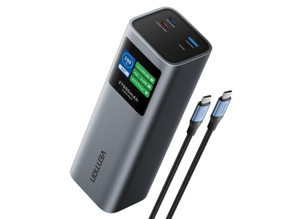POWER BANK USB 27000MAH 140W/FKEH0 VENTION
