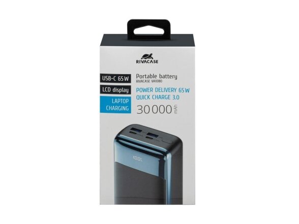 POWER BANK USB 30000MAH/VA1080 RIVACASE 5