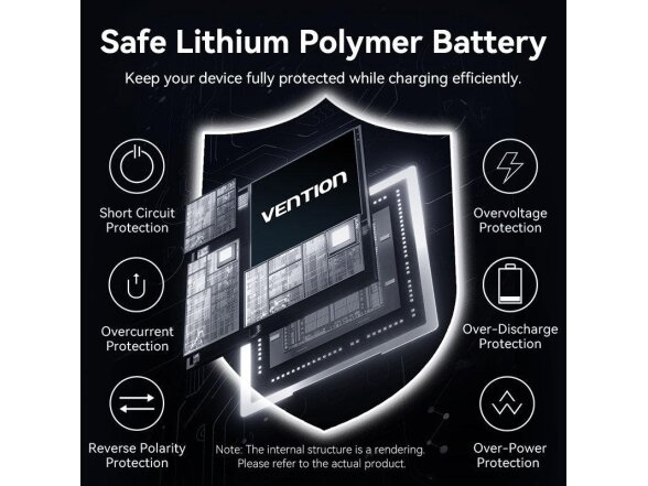 POWER BANK WRL 10000MAH 35W/GREY FKHH0 VENTION 5