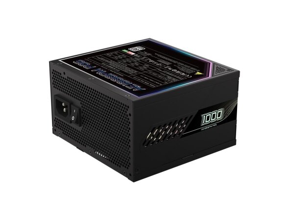 Power Supply|NZXT|GP-AE1000PM PG5|1000 Watts|Efficiency 80 PLUS PLATINIUM|PFC Active|MTBF 100000 hours|GP-AE1000PMPG5 2