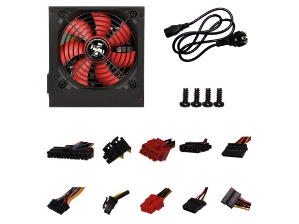 Power Supply|XILENCE|450 Watts|Peak Power 600 Watts|PFC Active|XN044 8